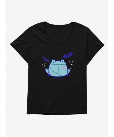 Rainylune Friend The Frog Knife Girls T-Shirt Plus Size $8.13 T-Shirts