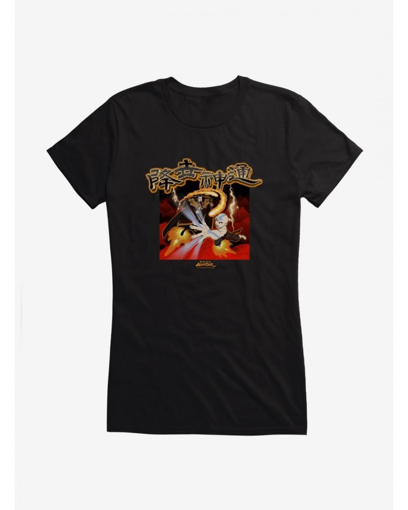 Avatar: The Last Airbender Fire Battle Girls T-Shirt $7.77 T-Shirts