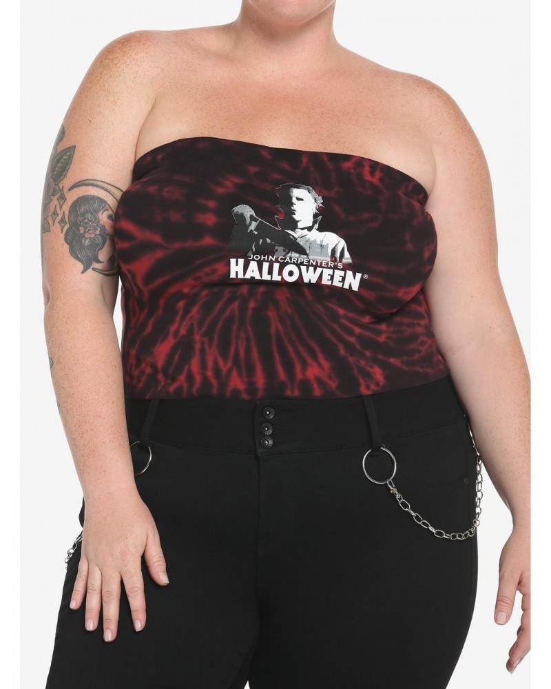 Halloween Red Washed Girls Tube Top Plus Size $6.31 Tops