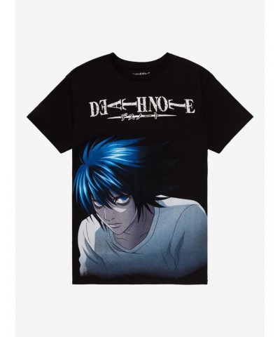 Death Note L T-Shirt $11.21 T-Shirts