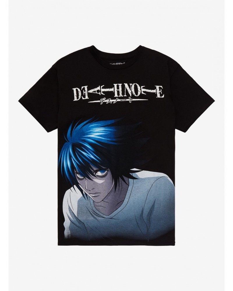 Death Note L T-Shirt $11.21 T-Shirts