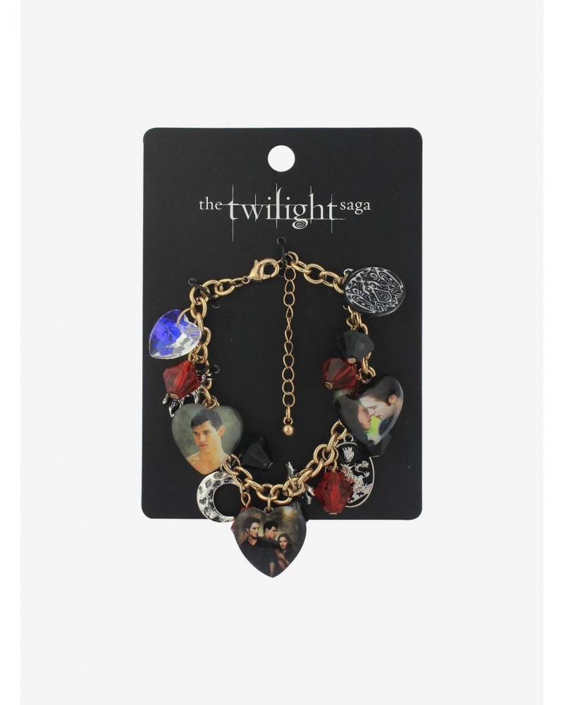 Twilight Multi Charm Bracelet $5.42 Bracelets