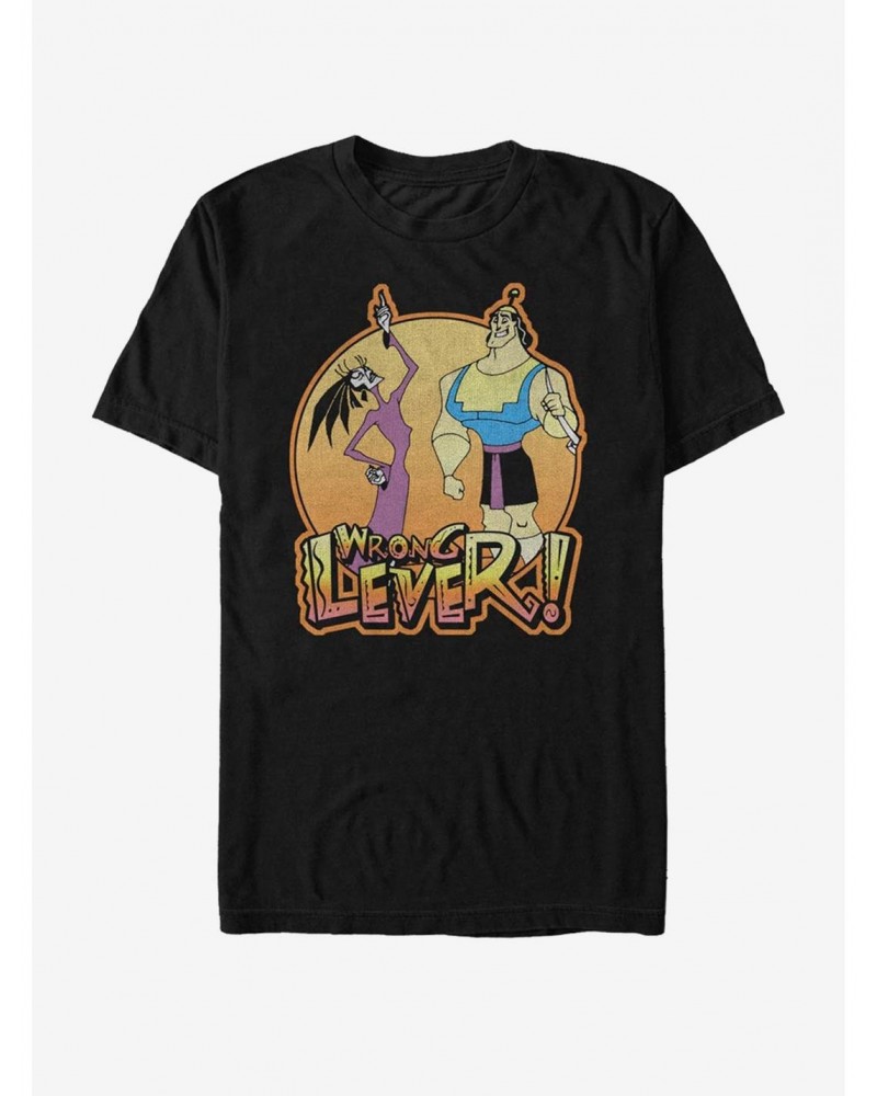 Disney The Emperor'S New Groove Wrong Lever T-Shirt $5.44 T-Shirts