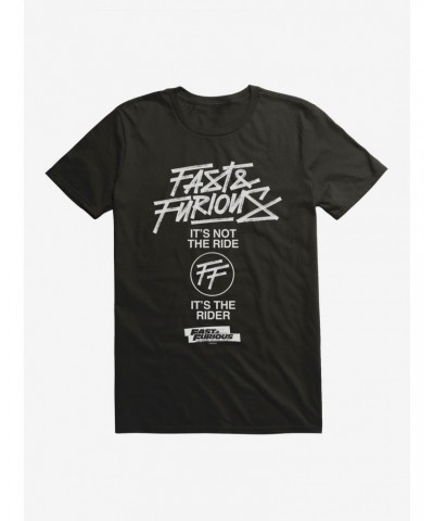 Fast & Furious Not The Ride The Rider T-Shirt $9.56 T-Shirts