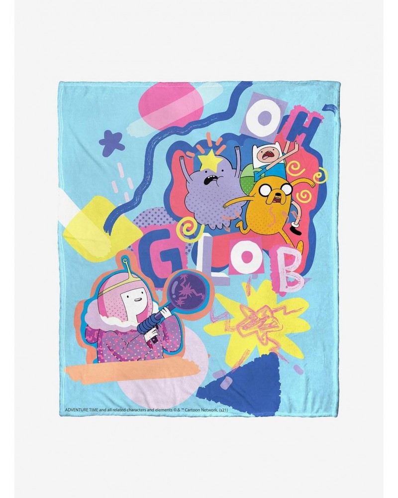 Adventure Time Glob Throw Blanket $28.15 Blankets