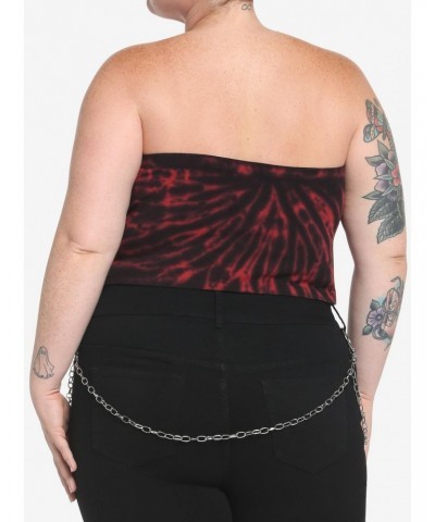 Halloween Red Washed Girls Tube Top Plus Size $6.31 Tops