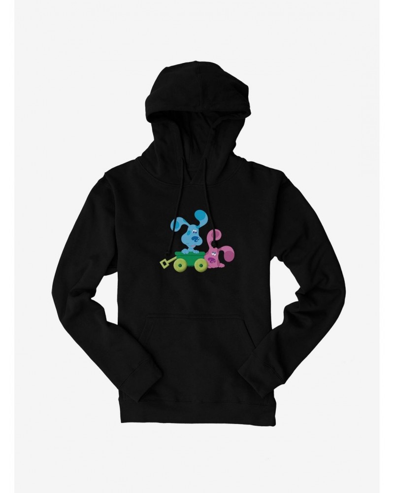 Blue's Clues Magenta And Blue Wagon Ride Hoodie $13.47 Hoodies