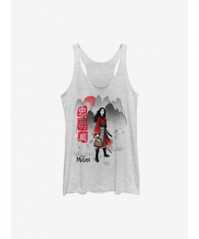 Disney Mulan Live Action Loyal Brave And True Girls Tank $8.91 Tanks