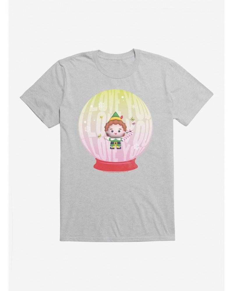 Elf I Love You Snowglobe T-Shirt $10.28 T-Shirts