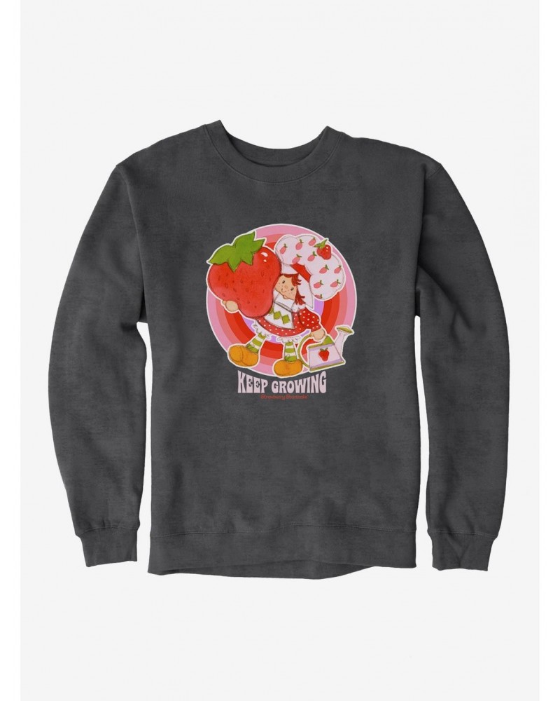 Strawberry Shortcake Vintage Keep Growing Icon Sweatshirt $12.69 Sweatshirts