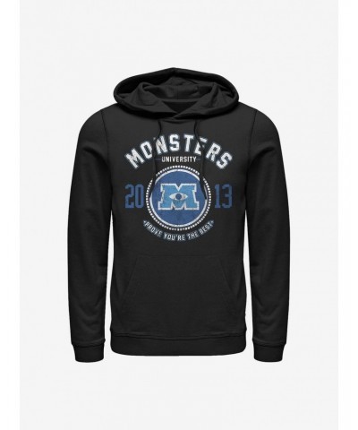 Disney Pixar Monsters University Badge Hoodie $13.29 Hoodies