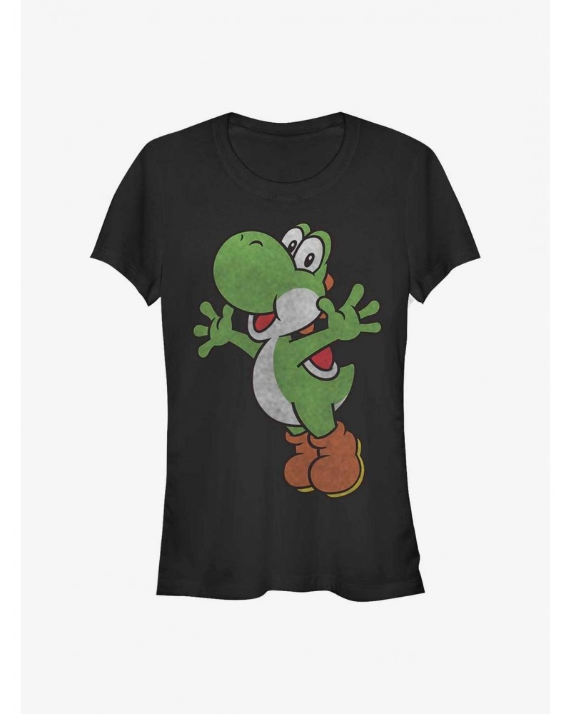 Nintendo Yoshi Icon Girls T-Shirt $4.85 T-Shirts