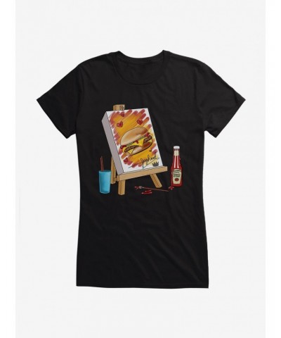 Archie Comics Burger Painting GIrls T-Shirt $9.96 T-Shirts