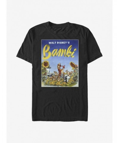 Disney Bambi Sunflowers T-Shirt $7.89 T-Shirts