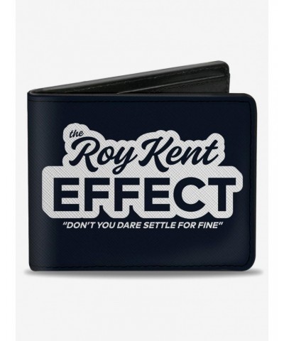 Ted Lasso The Roy Kent Effect Quote And Title Bifold Wallet $8.78 Wallets