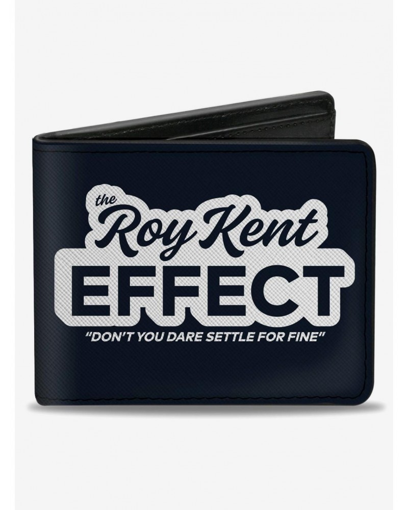 Ted Lasso The Roy Kent Effect Quote And Title Bifold Wallet $8.78 Wallets