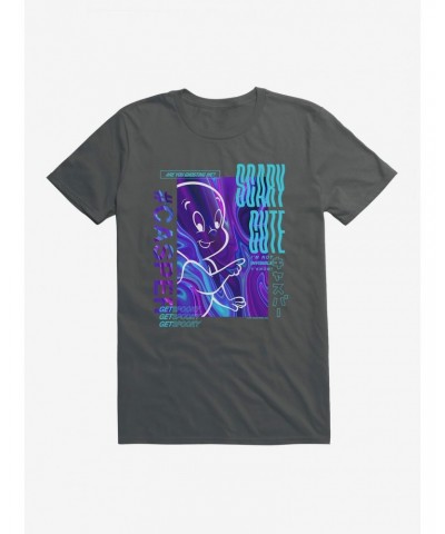 Casper The Friendly Ghost Virtual Raver Scary Cute T-Shirt $11.71 T-Shirts