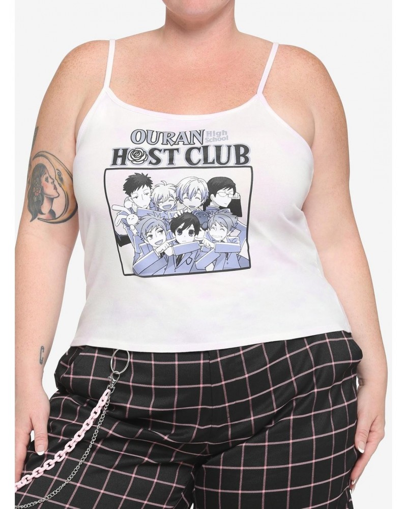 Ouran High School Host Club Group Girls Crop Cami Plus Size $4.96 Cami