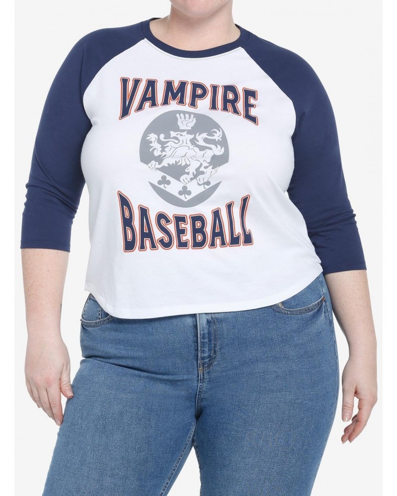 The Twilight Saga Vampire Baseball Girls Raglan T-Shirt Plus Size $12.90 T-Shirts