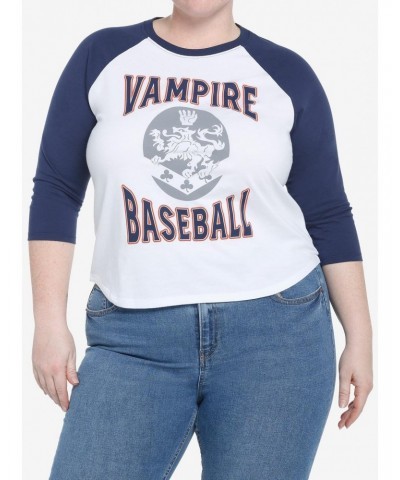 The Twilight Saga Vampire Baseball Girls Raglan T-Shirt Plus Size $12.90 T-Shirts