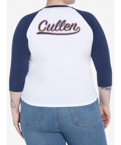 The Twilight Saga Vampire Baseball Girls Raglan T-Shirt Plus Size $12.90 T-Shirts