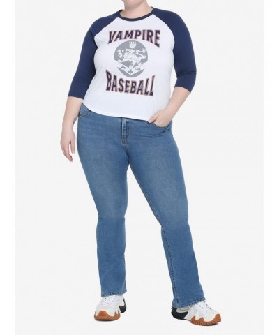 The Twilight Saga Vampire Baseball Girls Raglan T-Shirt Plus Size $12.90 T-Shirts