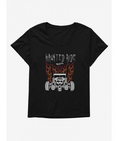 Hot Wheels Haunted Ride Girls T-Shirt Plus Size $10.05 T-Shirts