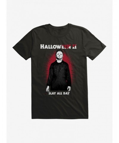 Halloween II Bloody Slay All Day T-Shirt $8.99 T-Shirts