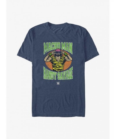 WWE Macho Man Randy Savage Retro Icon T-Shirt $9.37 T-Shirts