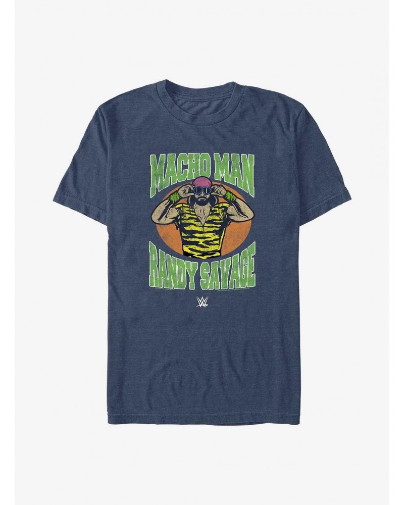 WWE Macho Man Randy Savage Retro Icon T-Shirt $9.37 T-Shirts