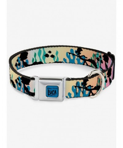 Luca and Alberto Sea Monsters Underwater Seatbelt Dog Collar $8.47 Pet Collars