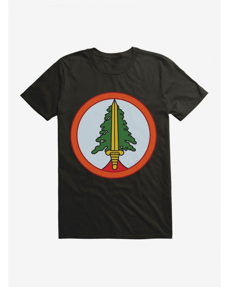 Twin Peaks Tree Patch Icon T-Shirt $9.37 T-Shirts