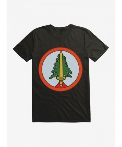 Twin Peaks Tree Patch Icon T-Shirt $9.37 T-Shirts