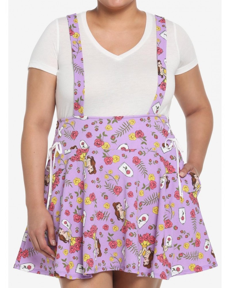 Disney Beauty And The Beast Roses Suspender Skirt Plus Size $10.29 Skirts