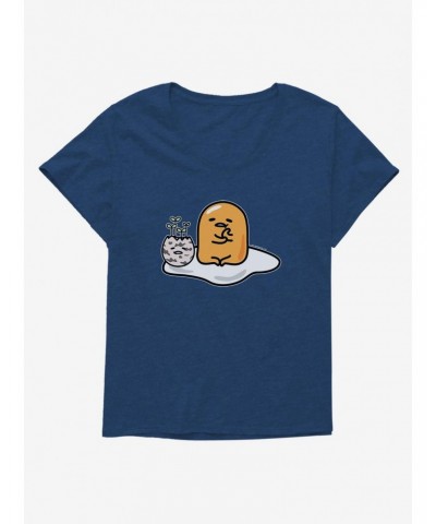 Gudetama Planted Girls T-Shirt Plus Size $10.17 T-Shirts