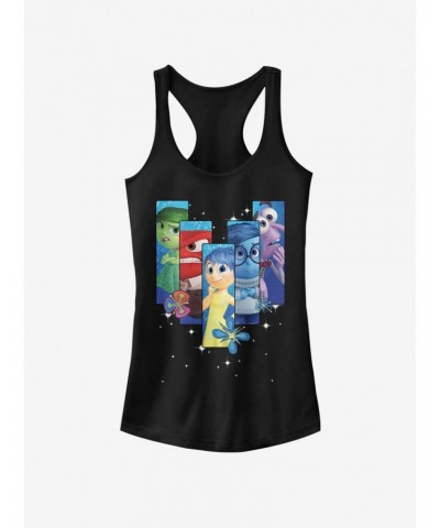 Disney Pixar Inside Out Lineup Girls Tank $6.97 Tanks