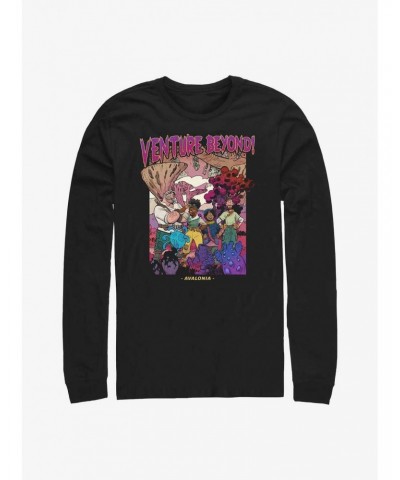 Disney Strange World Venture Beyond Poster Long-Sleeve T-Shirt $10.00 T-Shirts