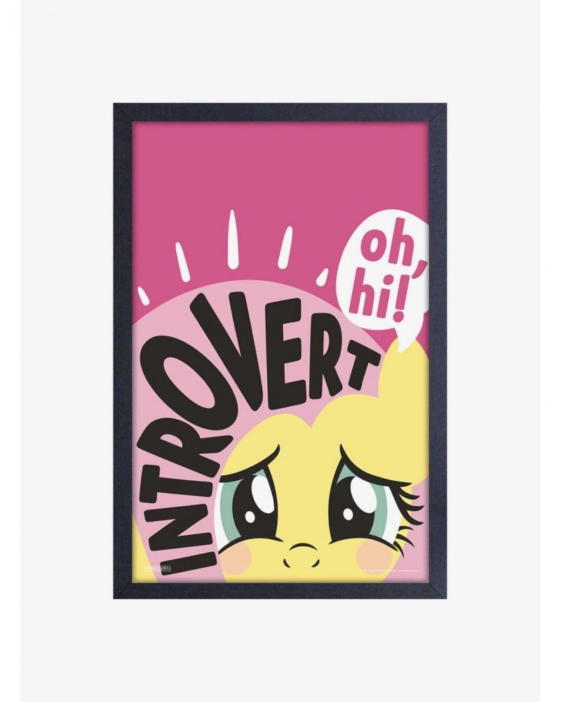 My Little Pony Introvert Framed Wood Wall Art $8.96 Merchandises