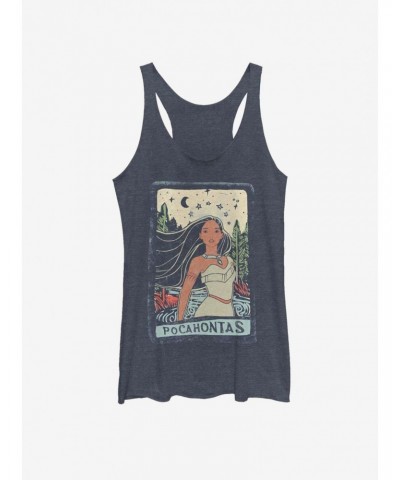 Disney Pocahontas Pocahontas Block Bottom Text Girls Tank $6.63 Tanks