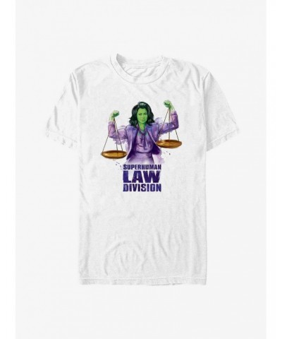 Marvel She-Hulk: Attorney At Law Superhuman Law Scales T-Shirt $10.99 T-Shirts