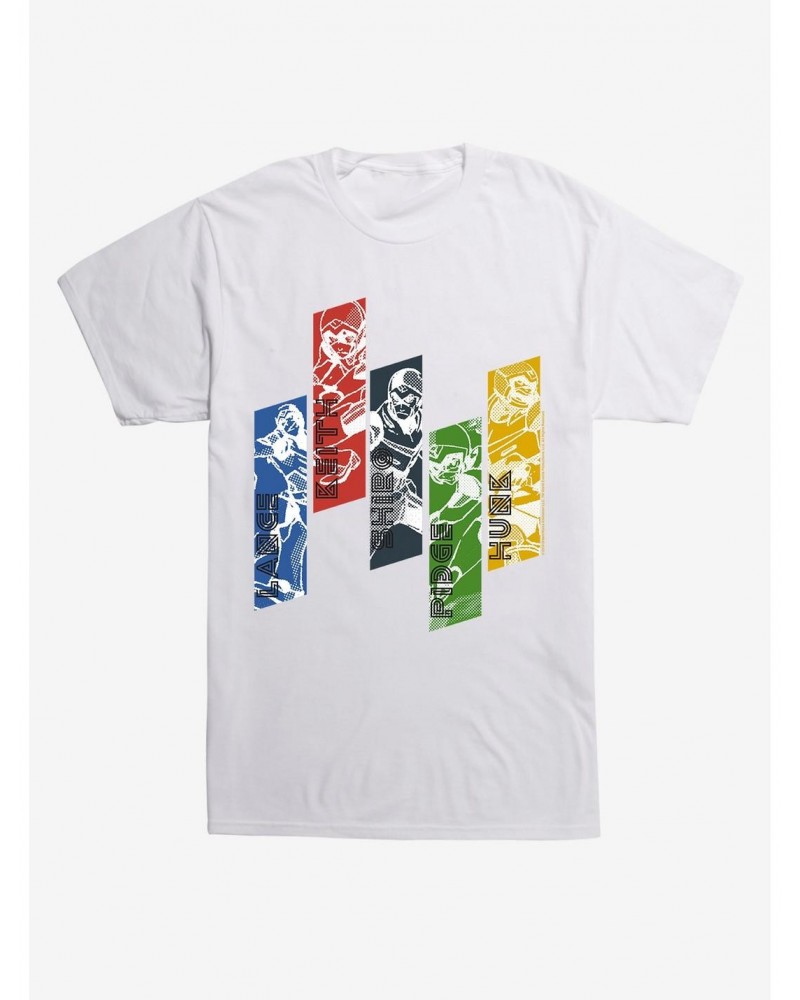 Voltron Characters T-Shirt $6.69 T-Shirts