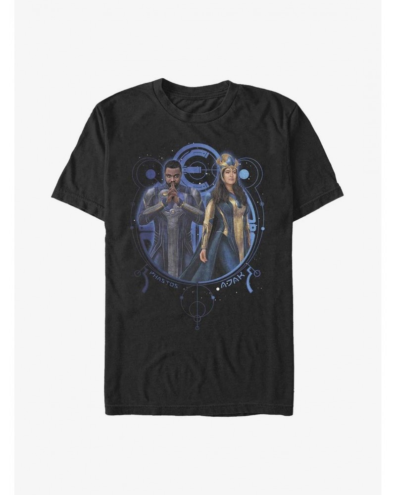 Marvel Eternals Phastos And Ajak Duo T-Shirt $4.97 T-Shirts