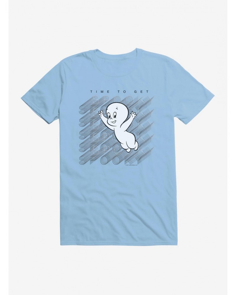 Casper The Friendly Ghost Virtual Raver Spooky Time T-Shirt $9.32 T-Shirts