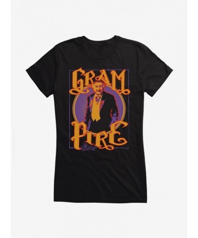 The Munsters Grandpa Grampire Girls T-Shirt $8.17 T-Shirts