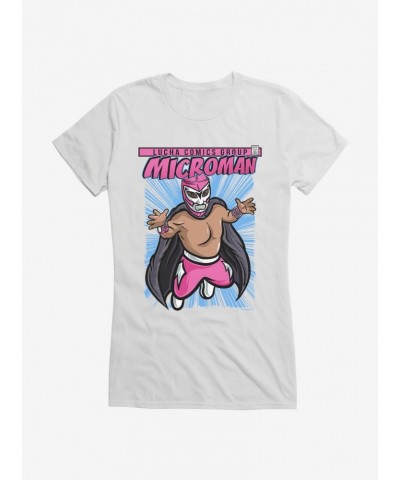 Major League Wrestling Lucha Microman Girls T-Shirt $7.97 T-Shirts