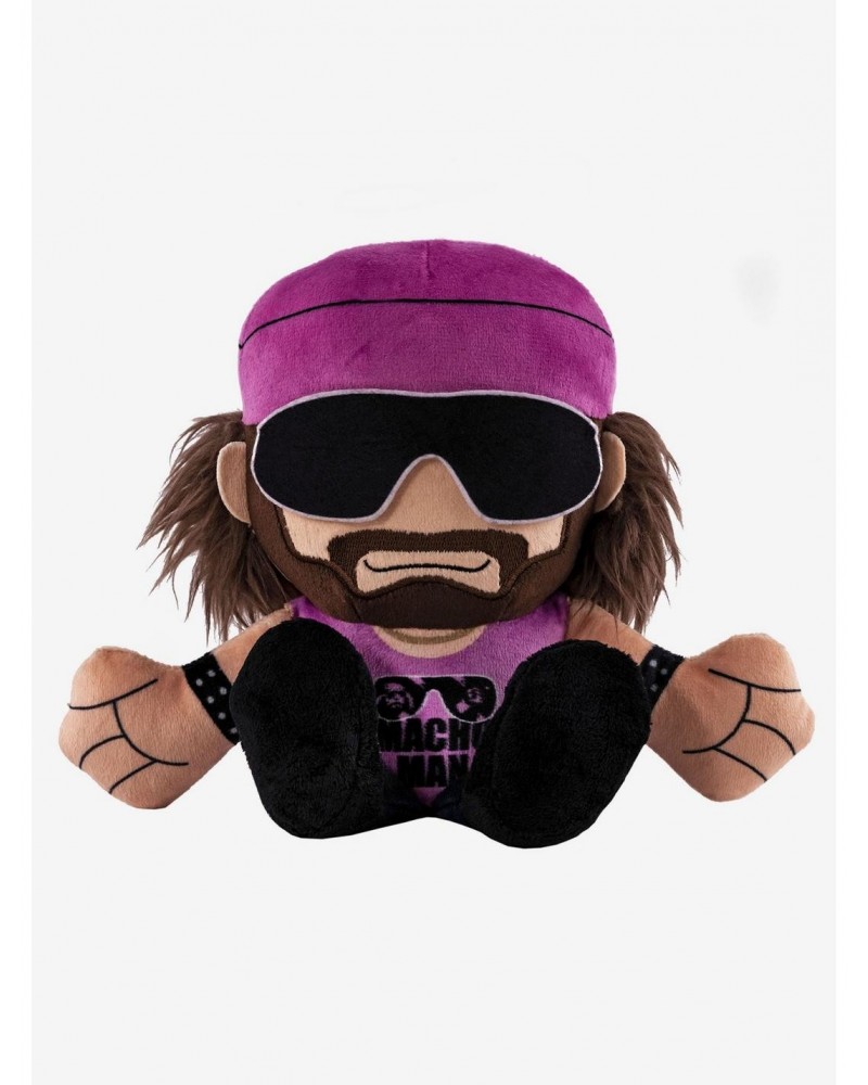 WWE Macho Man Randy Savage 8" Bleacher Creatures Kuricha Sitting Plush $9.41 Plush