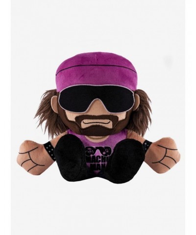 WWE Macho Man Randy Savage 8" Bleacher Creatures Kuricha Sitting Plush $9.41 Plush