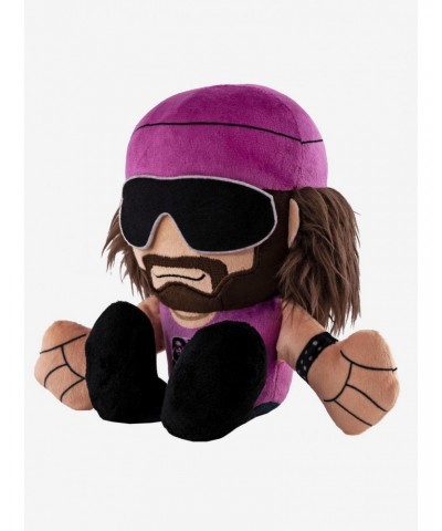 WWE Macho Man Randy Savage 8" Bleacher Creatures Kuricha Sitting Plush $9.41 Plush