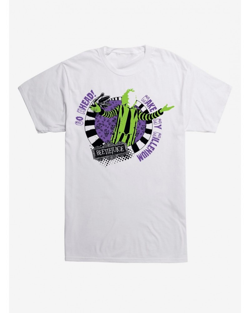 Beetlejuice Go Ahead T-Shirt $5.74 T-Shirts