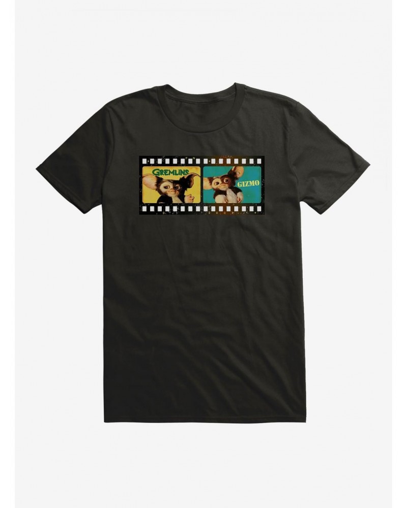 Gremlins Gizmo Colorful Film Strip T-Shirt $8.22 T-Shirts